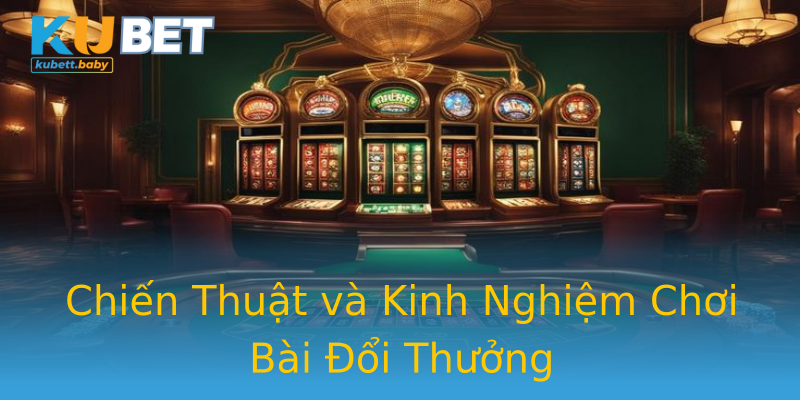 Chiến Thuật và Kinh Nghiệm Chơi Bài Đổi Thưởng